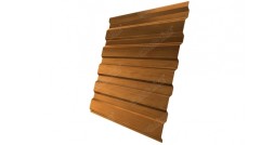 Профнастил стеновой C-21х1000 Print Premium 0.5   Golden Wood TwinColor