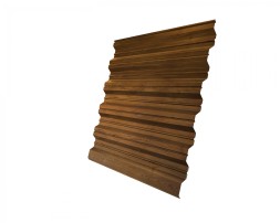 Профнастил кровельный GL-HC35R Print Elit double 0.45 Golden Wood