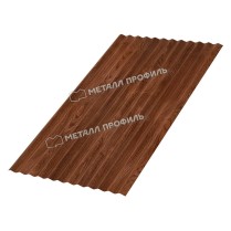 Профнастил стеновой МП-18x1100 ECOSTEEL 0.5 Мореный Дуб