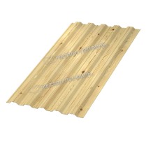Профнастил кровельный НС-35x1000 ECOSTEEL двусторонний  0.5 Сосна