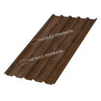 Профнастил кровельный МП-35x1035 ECOSTEEL матовый 0.5 МореныйДуб